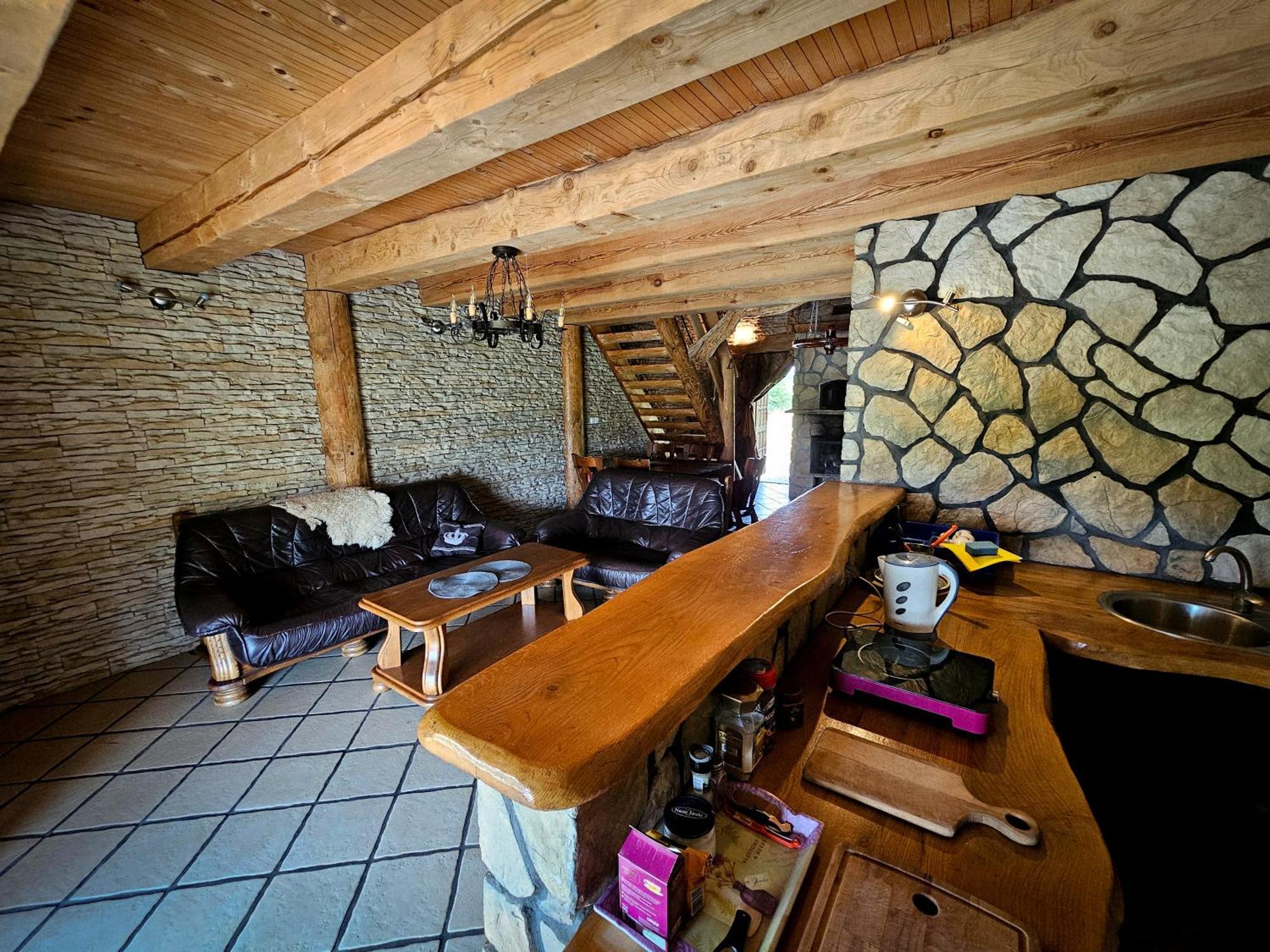 Domek Letniskowy Caloroczny W Rzemieniu Villa Exterior foto