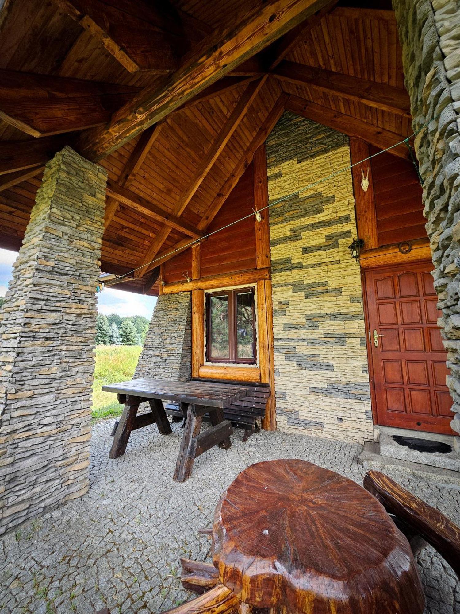 Domek Letniskowy Caloroczny W Rzemieniu Villa Exterior foto